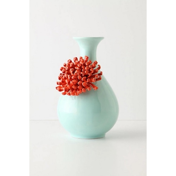 Anthropologie Other - Anthropologie Curvy Chrysanthemum Vase